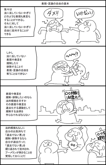 表現・言論の自由の基本 