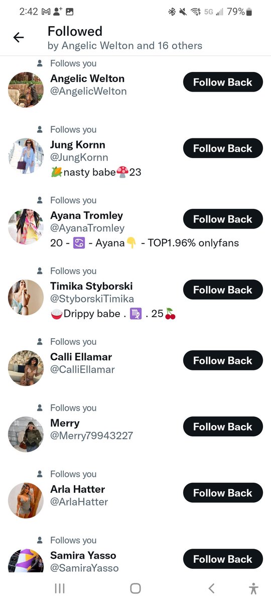 Paultoyandstuff's tweet photo. This week's #bot #fake #Twitter #followers https://t.co/vqw2WC9wsF