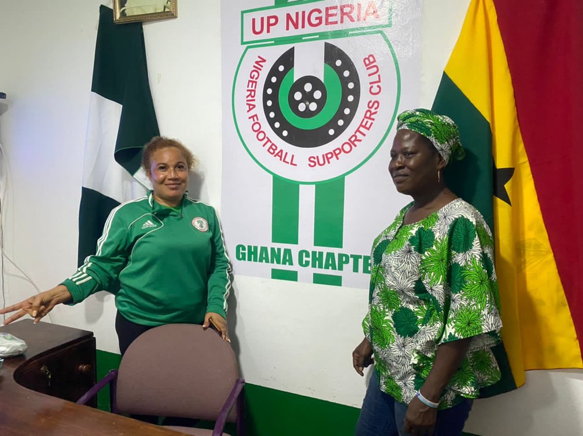 nfscglobal's tweet photo. Nigeria Football Supporters Club Ghana Chapter
@nfscglobal 
@ng_supereagles @nigeriasuperfalcons @thenffofficial @upeagles 

#nfsc #nigeriafootballsupportersclub #ghana #nigeria #nfscglobal #football #footballfans #footballlovers #soccer #africa #sport #sports https://t.co/iTaJhYuDmn