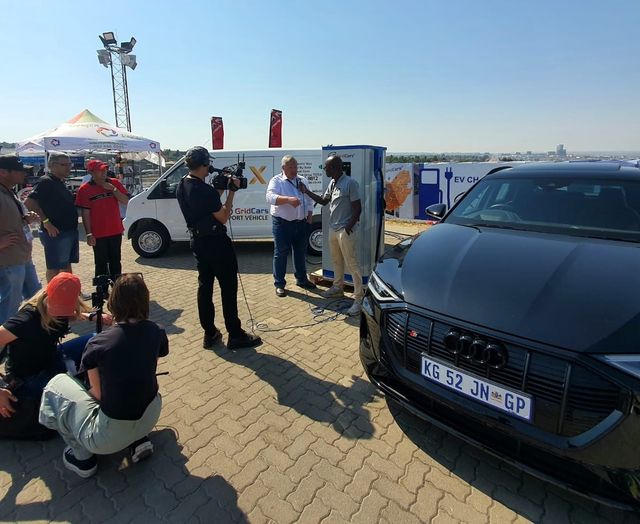 GridCars's tweet photo. Lots happening at the Kyalami Grand Prix today for the Festival of Motoring! Come visit the @GridCars team at one of our stand locations - our Pitlane Stand or Village Stand (with our DC #EV fast-chargers) or our stand in the Test Drive area  #FestofMotoring #FOM2022 #GridCars https://t.co/23rQQOF6Vk