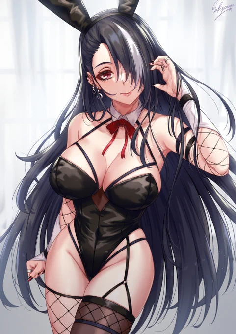 黒バニーお姉さん 