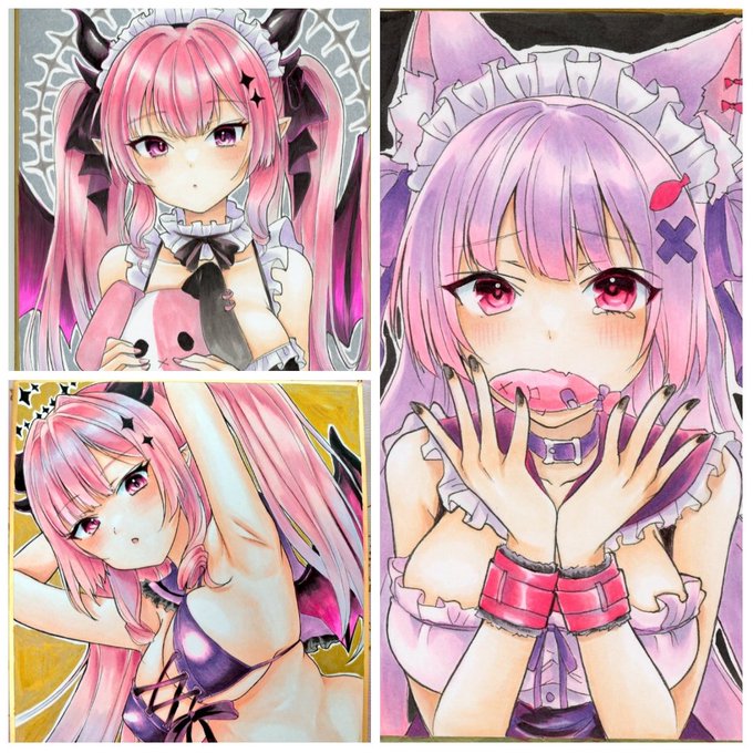 今月は沢山描いたー₍ᵔ·~·ᵔ₎
#今月描いた絵を晒そう 