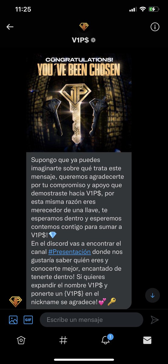 Como no! Andan creando algo muy grande por aquí <a href="/V1PS_NFTs/">V1PS</a>. Les comparto mi entrada a esta gran comunidad, Darle las Gracias a @0xJK7 <a href="/CryptoNotaz/">Notaz.eth 💎</a> <a href="/Emiliano1590/">Emiliano</a> por la oportunidad de estar dentro. Mi familia V1P$ donde está? Deseando seguir a todos los V1P$, tods a una!THANKSTEAM