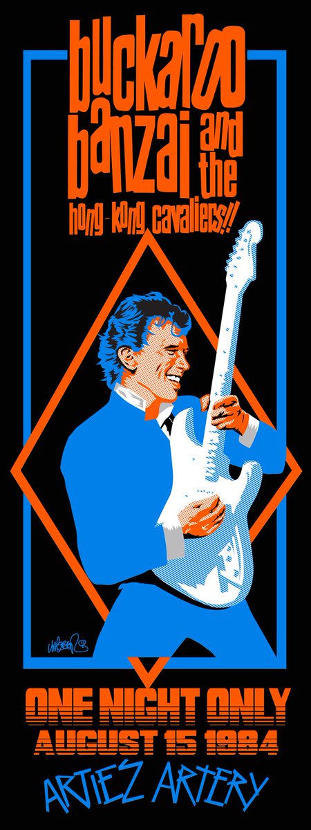 MatthewAMullins's tweet photo. The Adventures of Buckaroo Banzai Across the 8th Dimension (1984)
By Jeremy Wheeler @JeremyWheeler
https://t.co/dSUle9aj1p https://t.co/r2scx3D4pK
#AdvsofBuckarooBanzai #AlternativePoster #JeremyWheeler https://t.co/vhWsxWBNAB