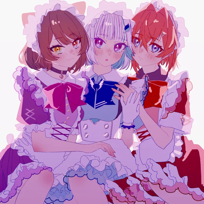 #にじさんじメイド服着せる 再掲② 