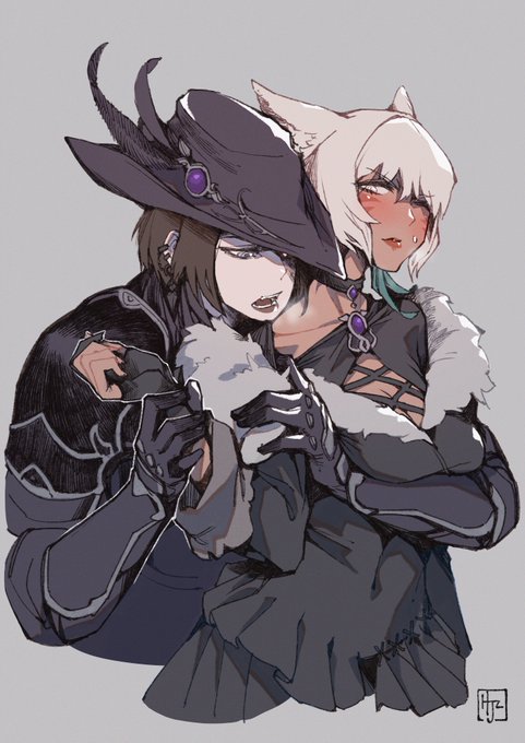 HJZ@FFXIV|Y'SHTOLAWAY|BigCartel store opening soonのイラスト