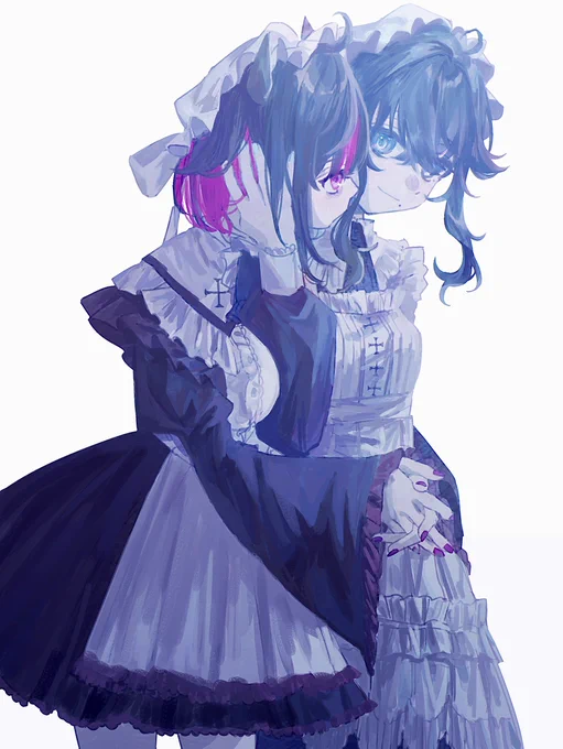 #にじさんじメイド服着せる 再掲③ 