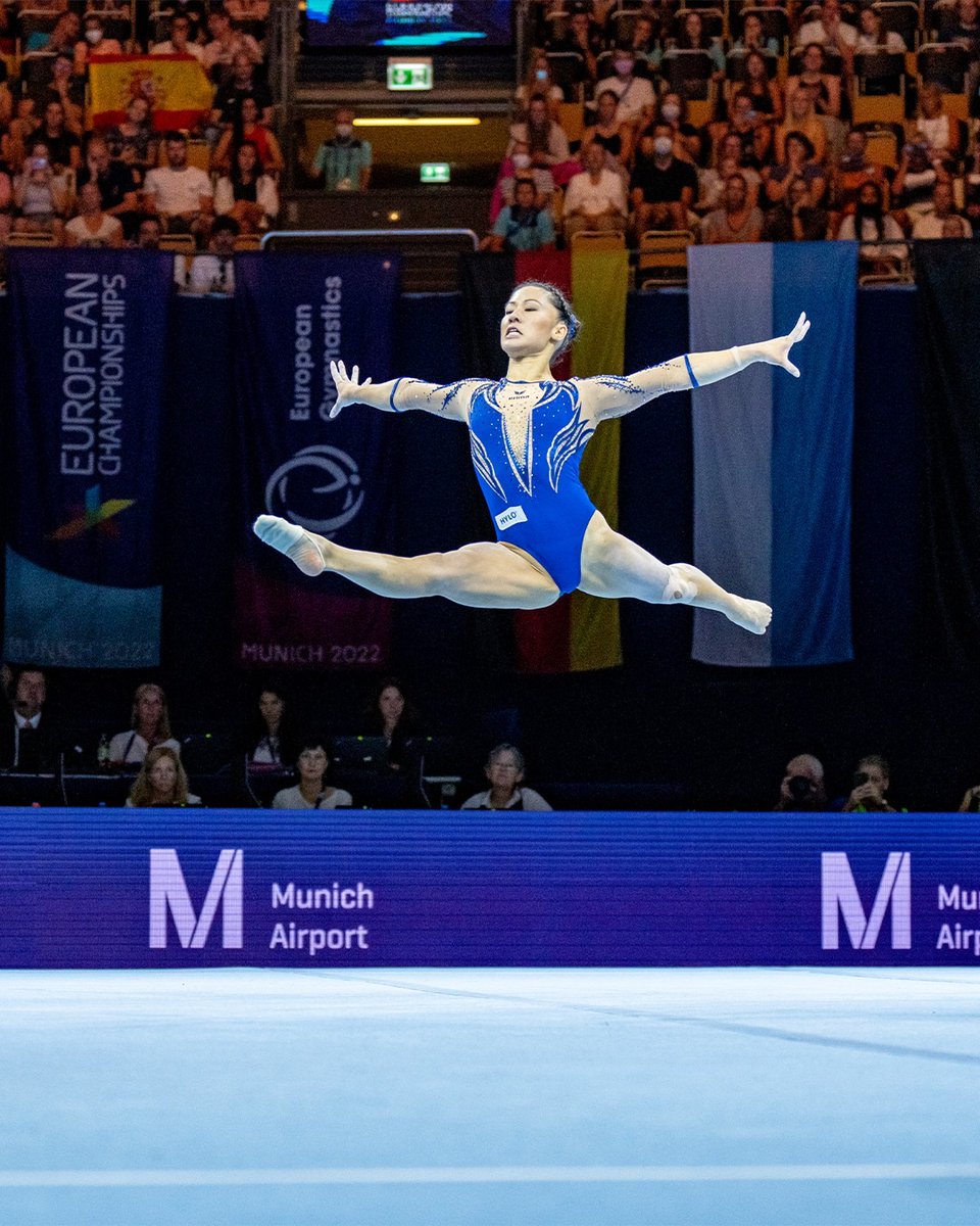 European #Gymnastics 
#Munich2022 #BackToTheRoofs

@euro_champs @uegymnastics @olympiapark