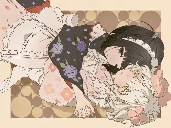 #にじさんじメイド服着せる①雨森久遠 