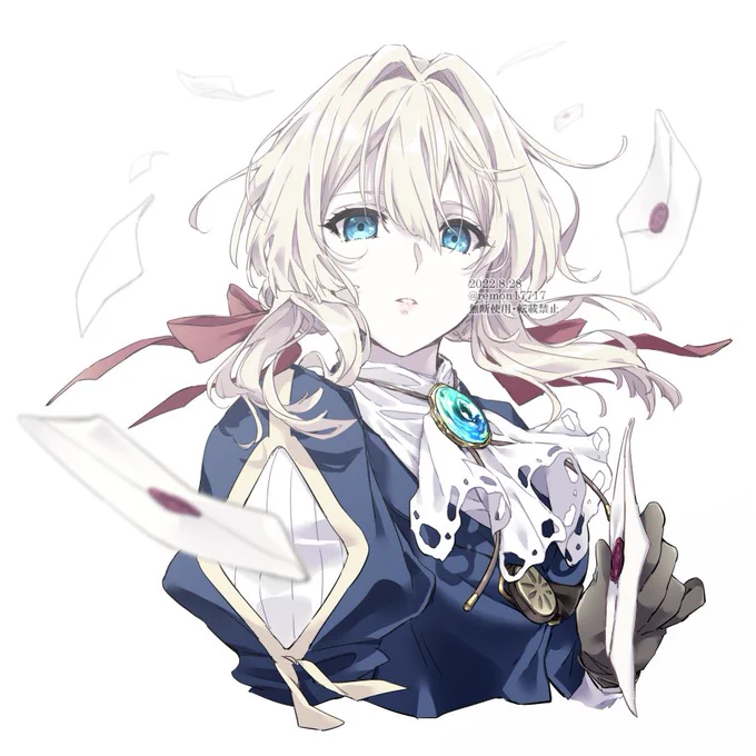 いつか描きたかったヴァイオレットちゃん 