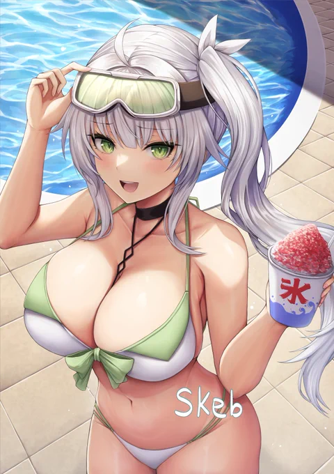 skebにて描かせて頂きました。ありがとうございました! 