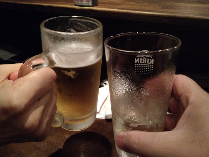 DISTANCE先生とカンパーイ! 