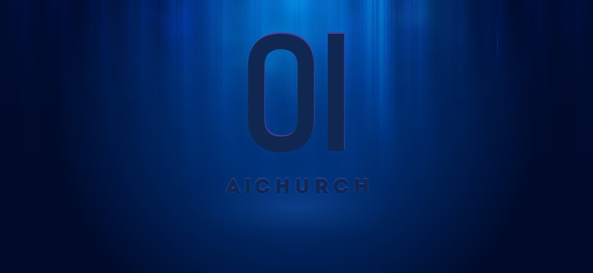 ai church tweet media
