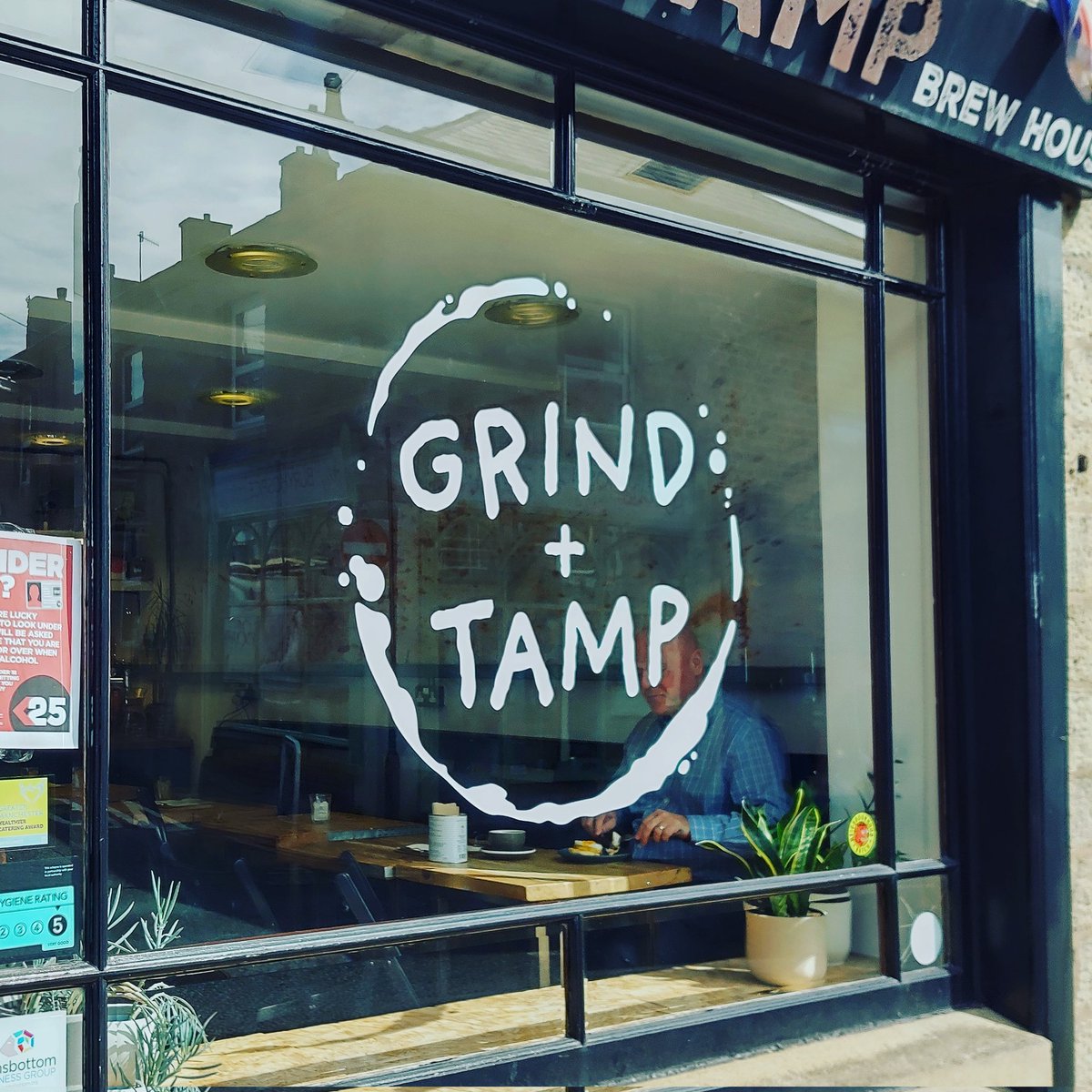 It's bank holiday weekend - nip in for brunch and a cocktail and check out our new logo on the way in