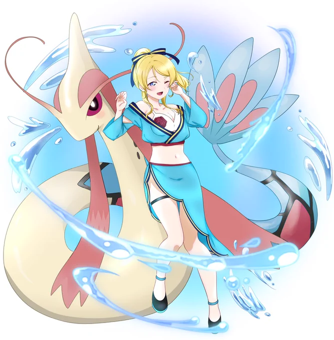 [ラブライブ(μ's) × ポケモン]⑧絢瀬絵里 