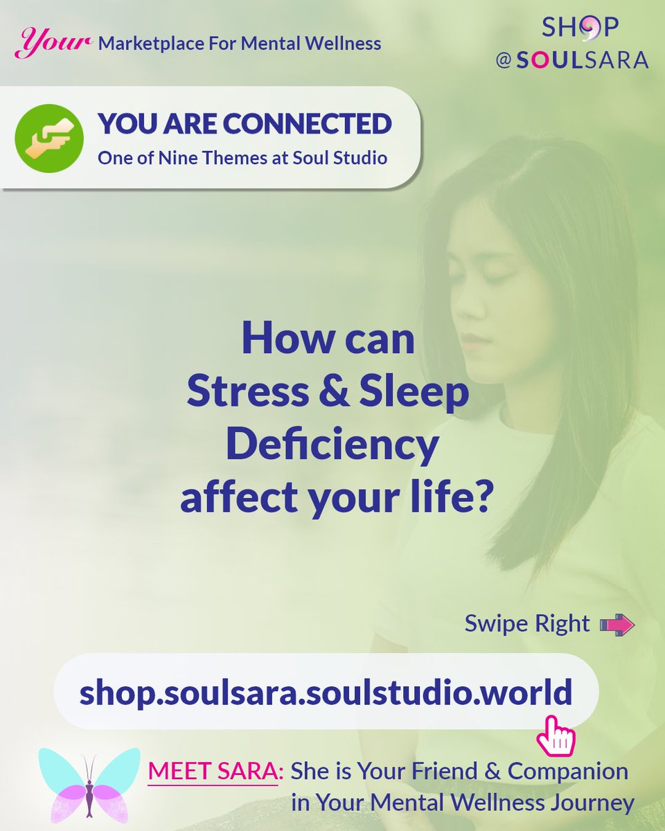 soulstudioworld's tweet photo. It is crucial that people who are having #issues with stress or #lackofsleep do not try to tackle these problems alone.
Visit our #globalstore to find the right #products or #services to help you live a better tomorrow!
https://t.co/6QFdXqds7G https://t.co/AYKTES4m4Z