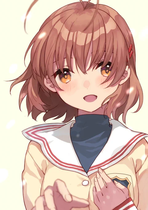 お題箱から、CLANNAD/渚   #CLANNAD 
