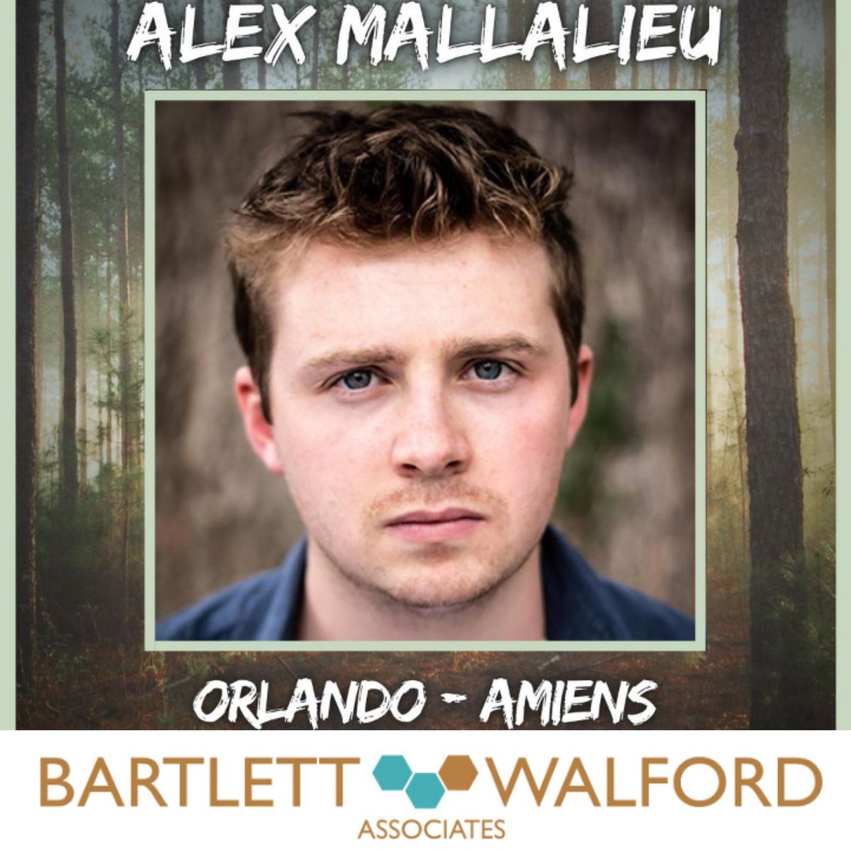 ALEX MALLALIEU joins the <a href="/JPTR_THEATRE/">Jupiter Theatre</a> cast of AS YOU LIKE IT as Orlando / Amiens!

We can't wait to see Alex and our <a href="/ETuriansky/">Eleanor Turiansky</a> at the <a href="/GreenwichTheatr/">Greenwich Theatre</a> on 11/9! Come with us! 

Congratulations <a href="/MallalieuAlex/">Alex Mallalieu</a> 🥰