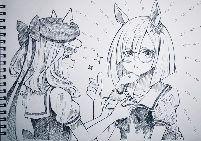 いけるディクタス
#ウマ娘
#イクノディクタス #マチカネタンホイザ 