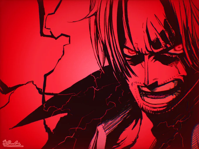 "RED"#ONEPIECE 