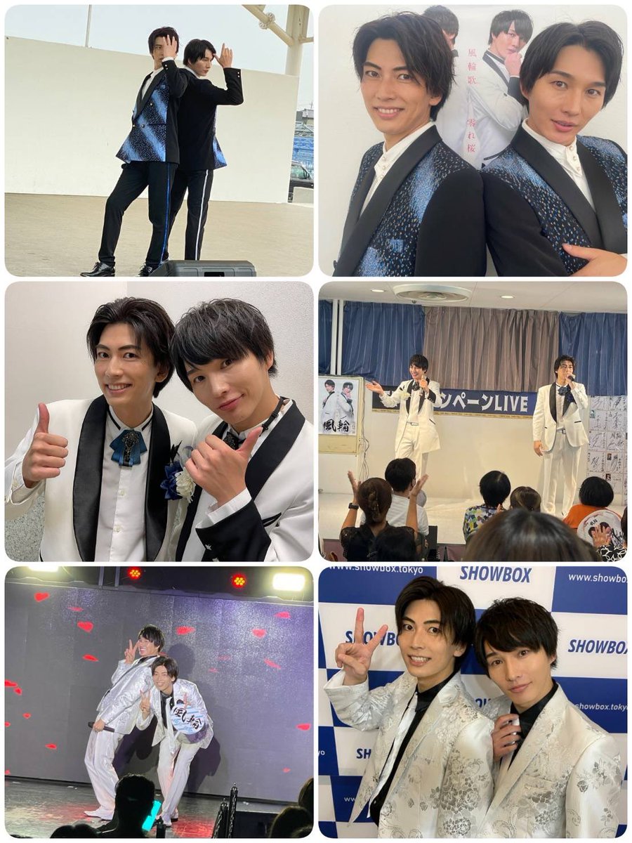 takuya_fuurin's tweet photo. 茨城県グランテラス筑西
埼玉イオン南越谷
東京都新大久保ショーボックス

三日連続コンサートが素敵な時間になったのは応援して下さる皆様のおかげです‼️

全国の皆さんに逢いに行けるよう、風輪力を合わせて夢に向かって頑張ります！
僕らを照らしてくれてありがとう！
出逢ってくれてありがとう！ https://t.co/fIC5IsIxWW