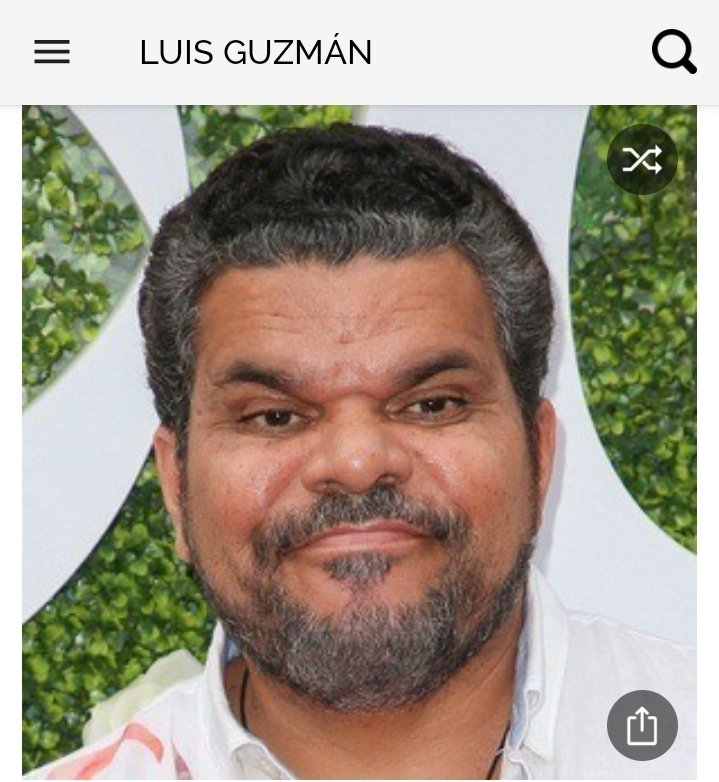 Happy birthday to this great actor.  Happy birthday to Luis Guzman 