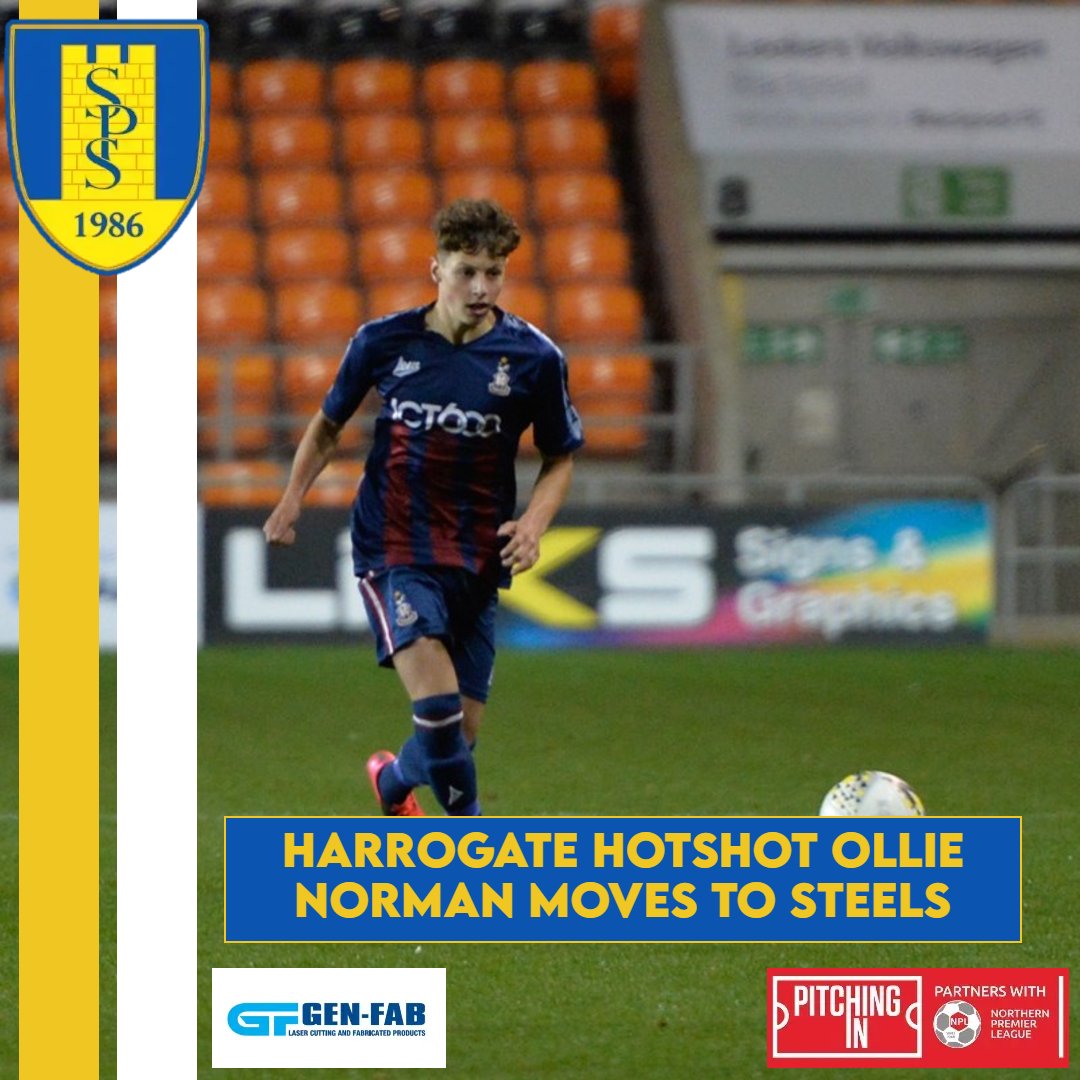 parksteelsfc's tweet photo. BREAKING NEWS:

Stocksbridge Park Steels have confirmed the signing of Oliver Norman from @THERAILFC 

Read more here:
https://t.co/X1N2i6T4Ta https://t.co/SWFMLKJCCq