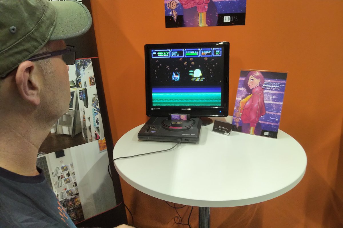 IRENA - Genesis Metal Fury (#MegaDrive) at #gamescom2022 #gamescom <a href="/whiteninjaretro/">White Ninja Studio</a> <a href="/RedKeas/">RedKeas</a>