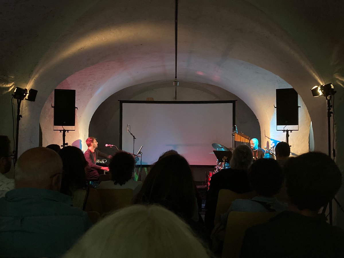 Colin Alexander (@cellinalexander) on Twitter photo Brilliant performance by Hyper Duo in the Bellelay Abbey crypt last night🇨🇭 including the premiere of my piece 'Nocturnal Tapestry' alongside fantastic pieces by <a href="/alexpaxtonyeah/">alex paxton</a>, <a href="/MthsSaunier/">Mathis Saunier</a> & more. Next show <a href="/festival_musica/">Festival Musica</a> 🇨🇵 & all 22/23 dates here: hyperduo.ch/concerts/ Brilliant performance by Hyper Duo in the Bellelay Abbey crypt last night🇨🇭 including the premiere of my piece 'Nocturnal Tapestry' alongside fantastic pieces by <a href="/alexpaxtonyeah/">alex paxton</a>, <a href="/MthsSaunier/">Mathis Saunier</a> & more. Next show <a href="/festival_musica/">Festival Musica</a> 🇨🇵 & all 22/23 dates here: hyperduo.ch/concerts/