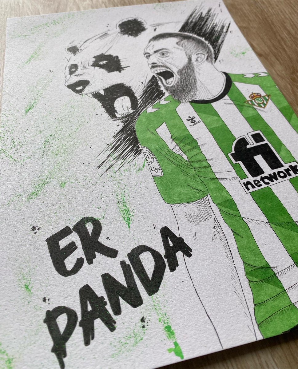 GregoVenegas7's tweet photo. ¿Y er Panda? ¿Er Panda cuántos goles lleva? 🐼🤷🏽♂️
Dibujo de @BorjaIglesias9 ⚽️ Borja si lo quieres es todo tuyo 💚
#Betis #RealBetis #BorjaIglesias #ErPanda https://t.co/lqm4FIGRnf