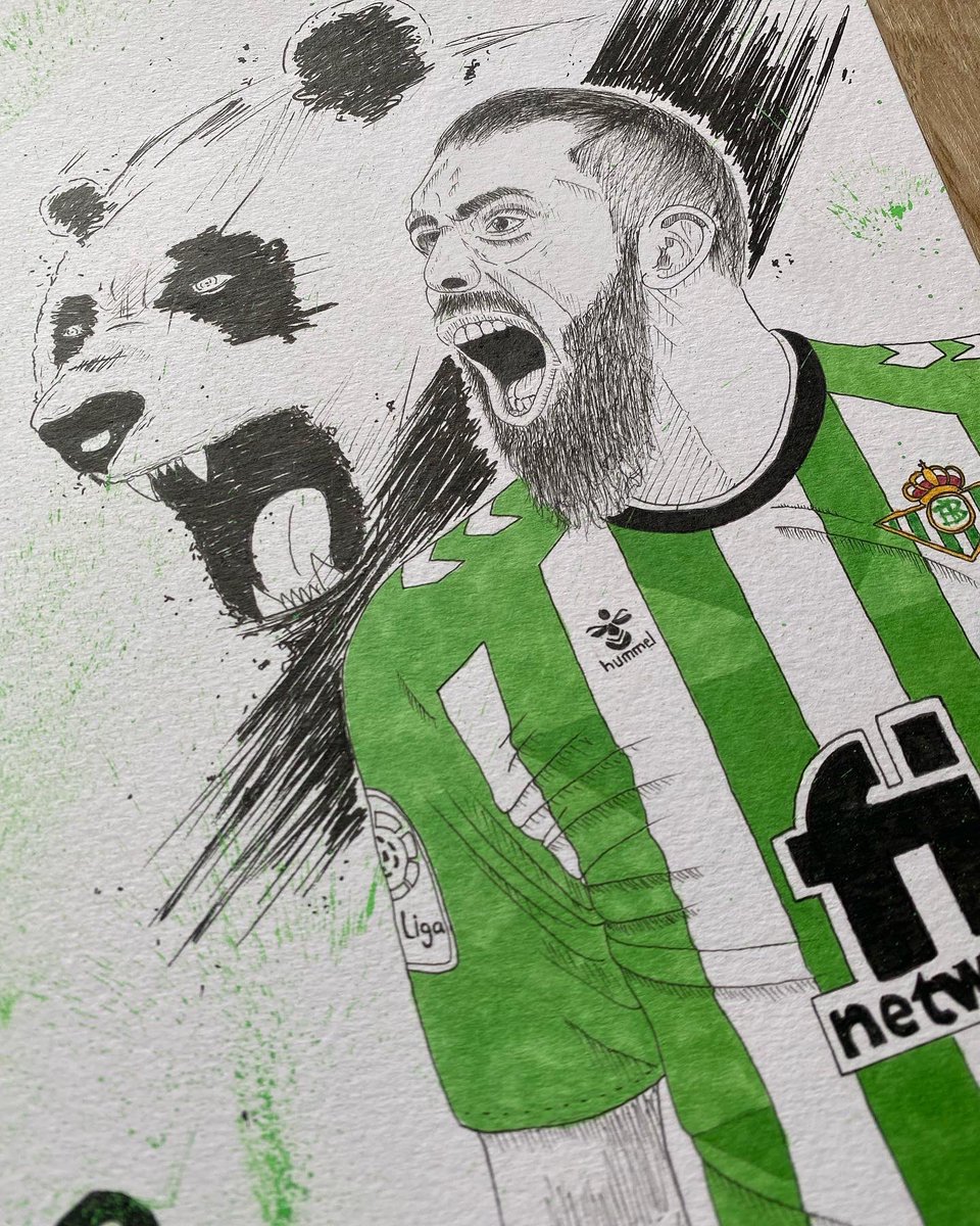 GregoVenegas7's tweet photo. ¿Y er Panda? ¿Er Panda cuántos goles lleva? 🐼🤷🏽♂️
Dibujo de @BorjaIglesias9 ⚽️ Borja si lo quieres es todo tuyo 💚
#Betis #RealBetis #BorjaIglesias #ErPanda https://t.co/lqm4FIGRnf