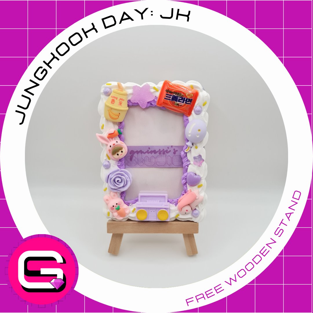 new_g_studio's tweet photo. JUNGKOOK DAY in 4 days! Get our special decoden toploader to celebrate the special day🥳

💜320 php ea
🔖wts lfb ph bts pc decoden toploader jungkook jk kookie birthday day kits
🔗mine here or at https://t.co/OHRAMY2TyJ https://t.co/pKhKN4CM8V