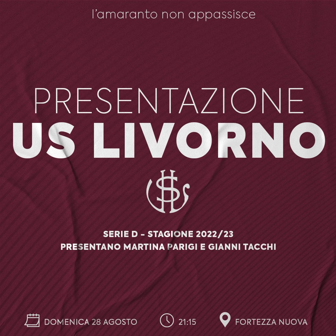 uslivorno1915's tweet photo. Pronti per stasera? 🔥🔥🔥

👉 Società, squadra e staff sul main stage della Fortezza Nuova

⌚️ Start 21.15

#UnioneSportivaLivorno https://t.co/AC20qSBLAC
