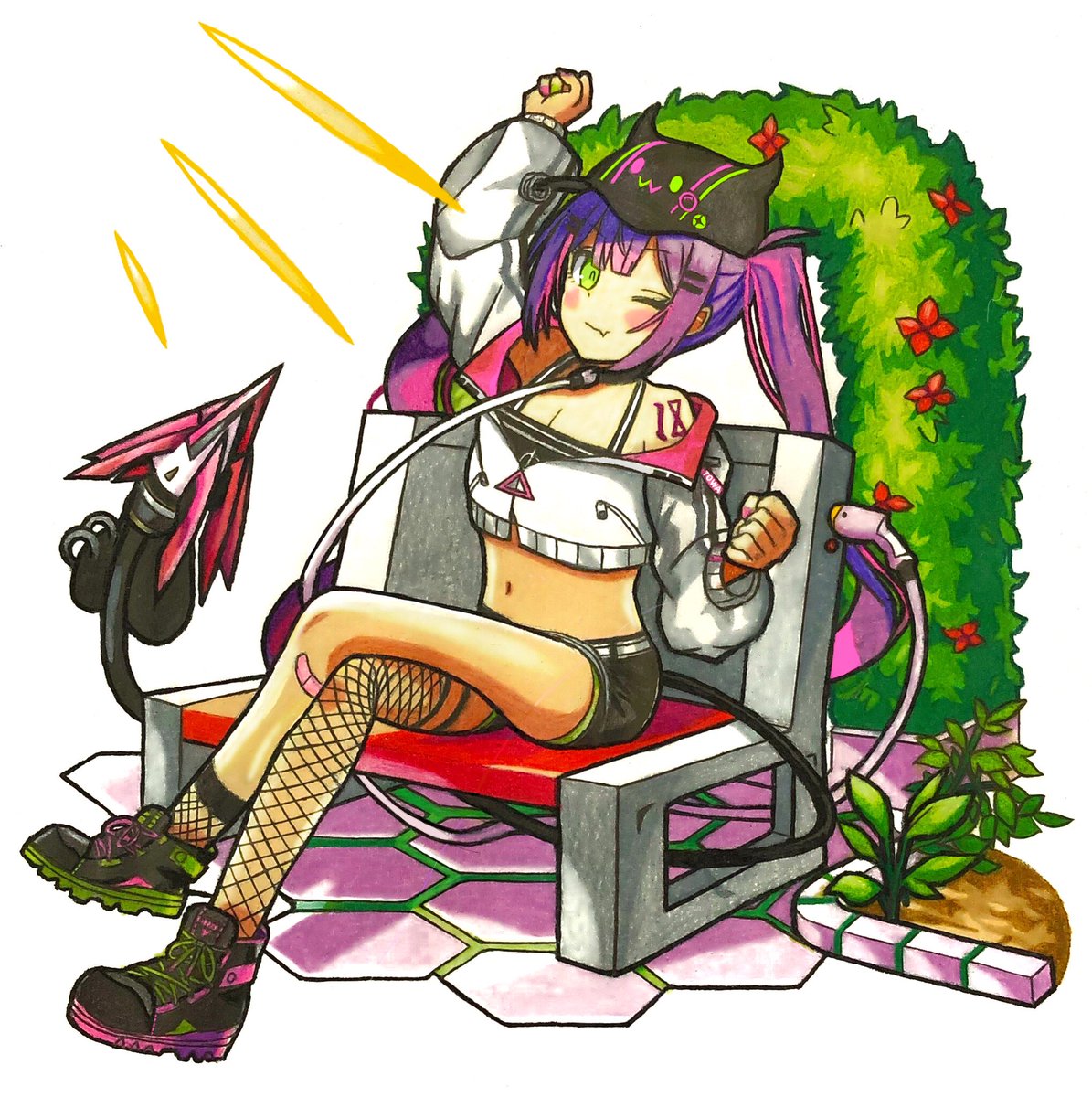 rubbyshellyadam's tweet photo. モンスト  クロスオーバーイラスト

hololive「常闇トワ」×モンスト「ノイン(超絶:称賛を求めし第IXの人造臣機)」

#ホロライブ　#モンスト https://t.co/PVsyAHhkqg
