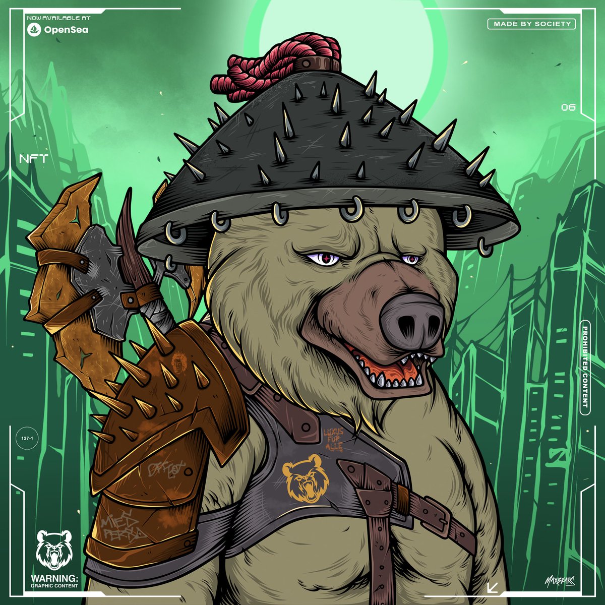 MaxbearsNFT's tweet photo. a new warrior has appeared! meet now at Opensea!π₯ Pump this upπ#MXBEARS #ArmyBears
πhttps://t.co/4SOQryvmY5
#NFTCommunity #NFTdrop https://t.co/AznR2fK8Ir