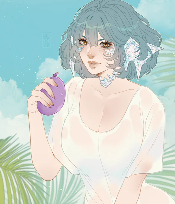 ready for a water fight?  #FFXIV #FF14 