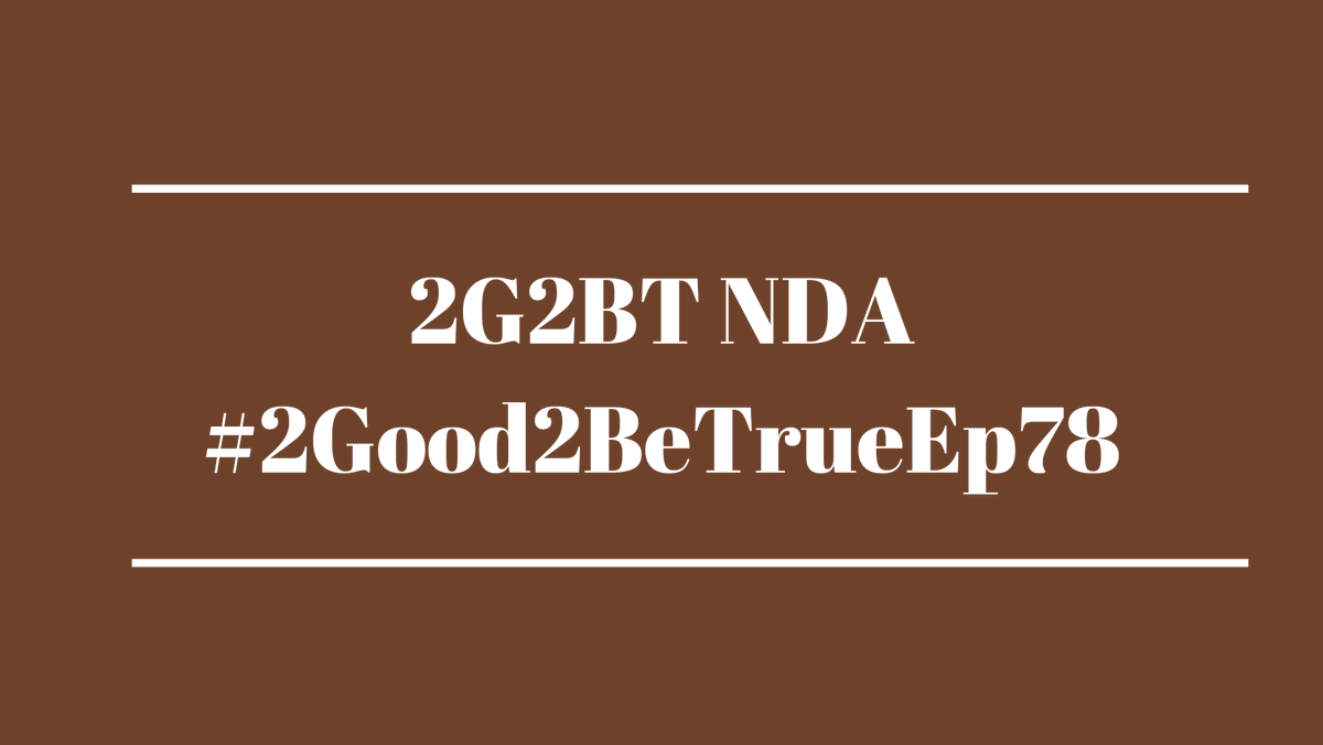KN_Trendsetter's tweet photo. Official hashtag and tagline for today!

2G2BT NDA
#2Good2BeTrueEp78 https://t.co/NdwDJmlCMV