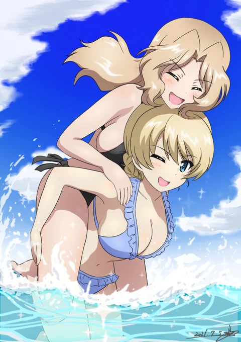 ダー様&ケイさん/過去作同人誌より 