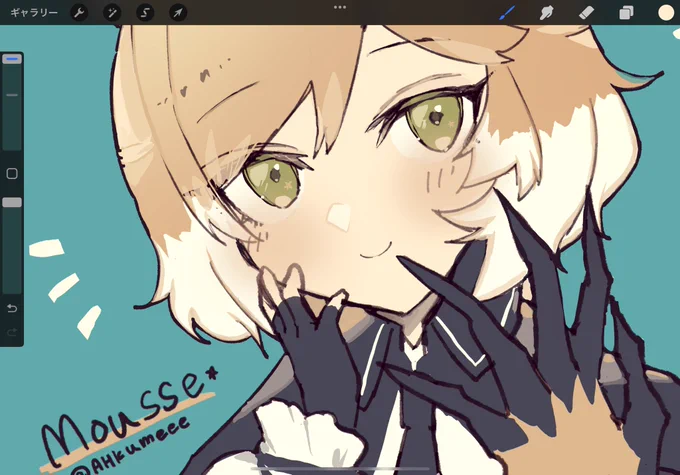 描きかけちゃんと塗ってて偉すぎる 明日あげるぞ〜! 