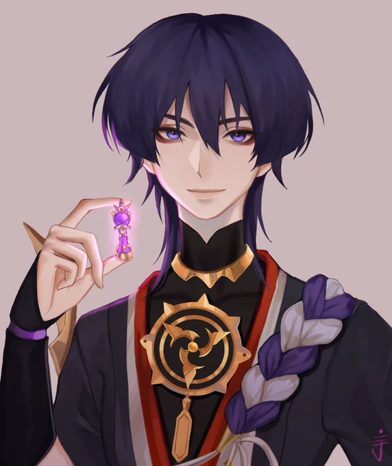 No hat #scaramouche #原神 #GenshinImpact 