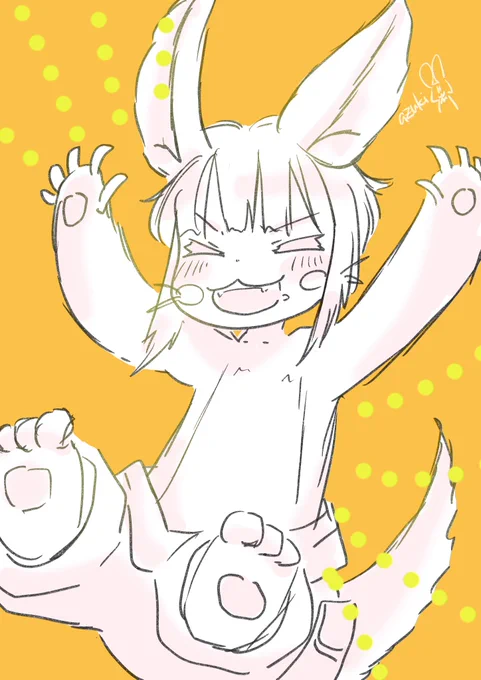 #自分の好きなキャラ一人の画像を四枚貼る #メイドインアビス #miabyss #ナナチ 