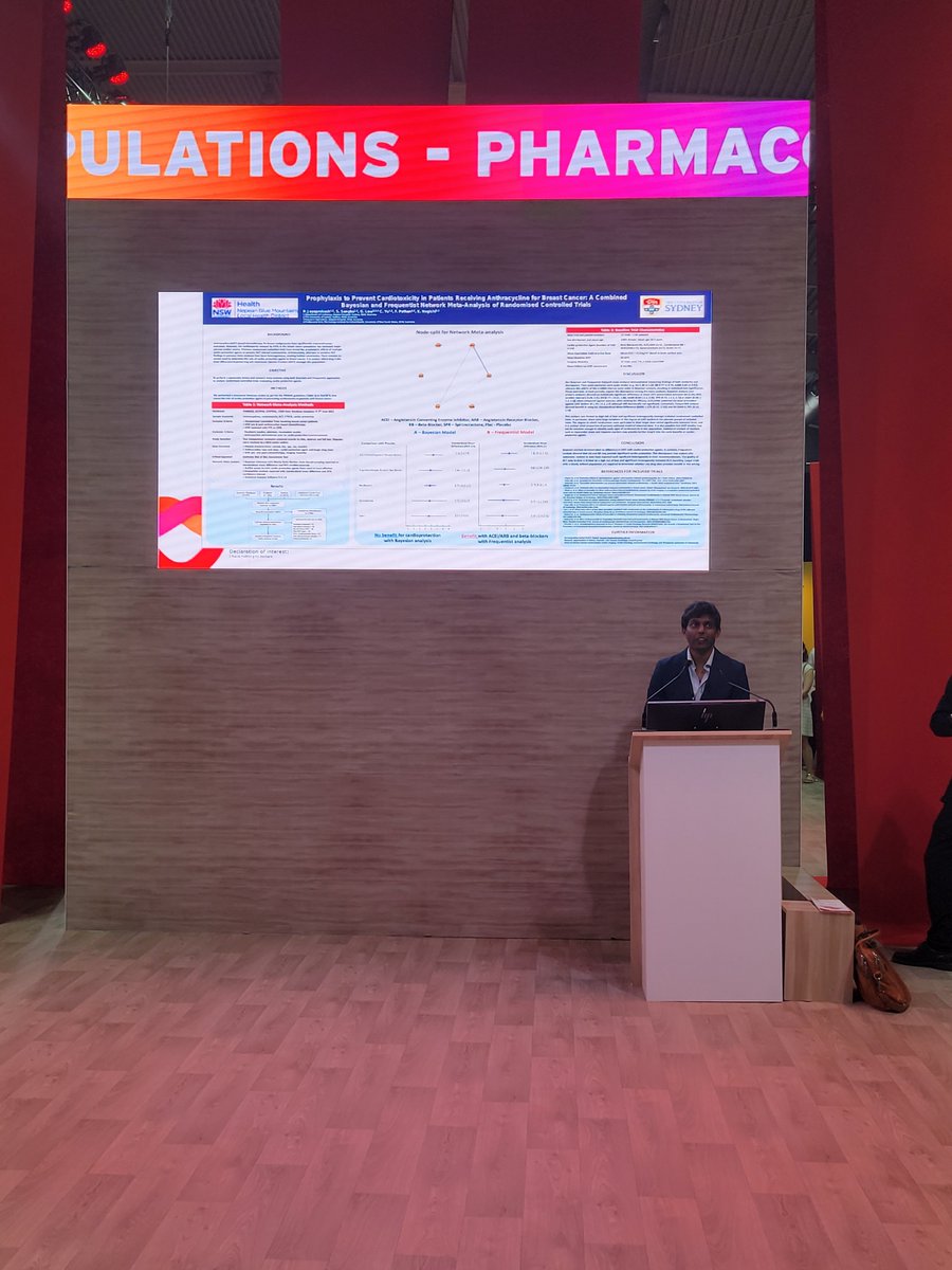 Very grateful to have presented our Network Metaanalysis findings at #ESCCongress. Blanket prescription of cardioprotection may not be the way forward <a href="/kaznegishi/">Kaz Negishi@Cardiologist/ Heart Mafia</a> <a href="/BeardedHeartDoc/">Faraz Pathan</a> <a href="/drchrisyu/">Chris Y</a>