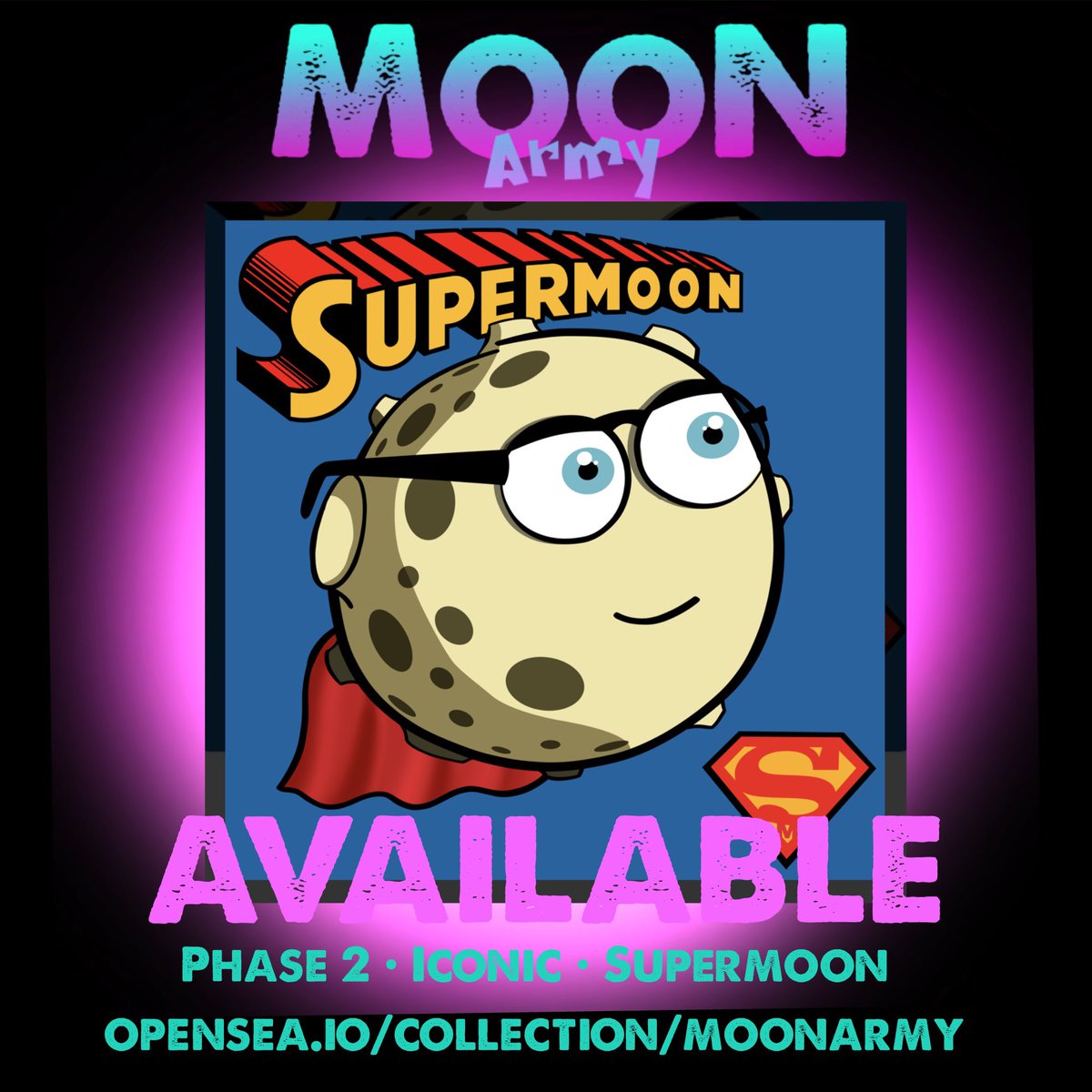 cryptobyls's tweet photo. Did you know there was some #MoonArmyNFT Phase 2 always available ?
Because everyone deserve a Moon in his collection 😂 I'll accept offers of 0.005 on any primary until my Monday GM 😳
Go to https://t.co/ZH2u2DbuxK to find your Moon &amp; each buyers will also receive Phase 3 Bonus https://t.co/wF7OTKgcsa