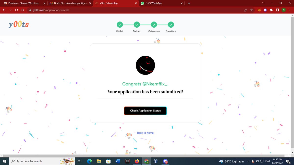 Nkemflix_'s tweet photo. Hi there @frankdegods @finndegods @taylordegods , did a thing.
Didn't get picked for y00ts mod application 3 months ago, I hope I get picked this time. #WorkingInWeb3 https://t.co/WOgXupRojO