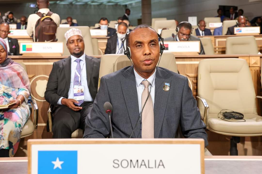 SomCusub's tweet photo. Shirka Caalamiga ee Tokyo ee Horumarinta Afrika oo maalintii labaad ka soconaya magaalada Tunis ayaa waxaa maanta khudbad ka jeedin doona RW Xukuumadda Federaalka, Mudane Hamza Abdi Barre. Shirka ayaa diiradda lagu saarayaa iskaashiga dalalka qaaradda Afrika iyo dowladda Japan. https://t.co/yPYCBBzGIm