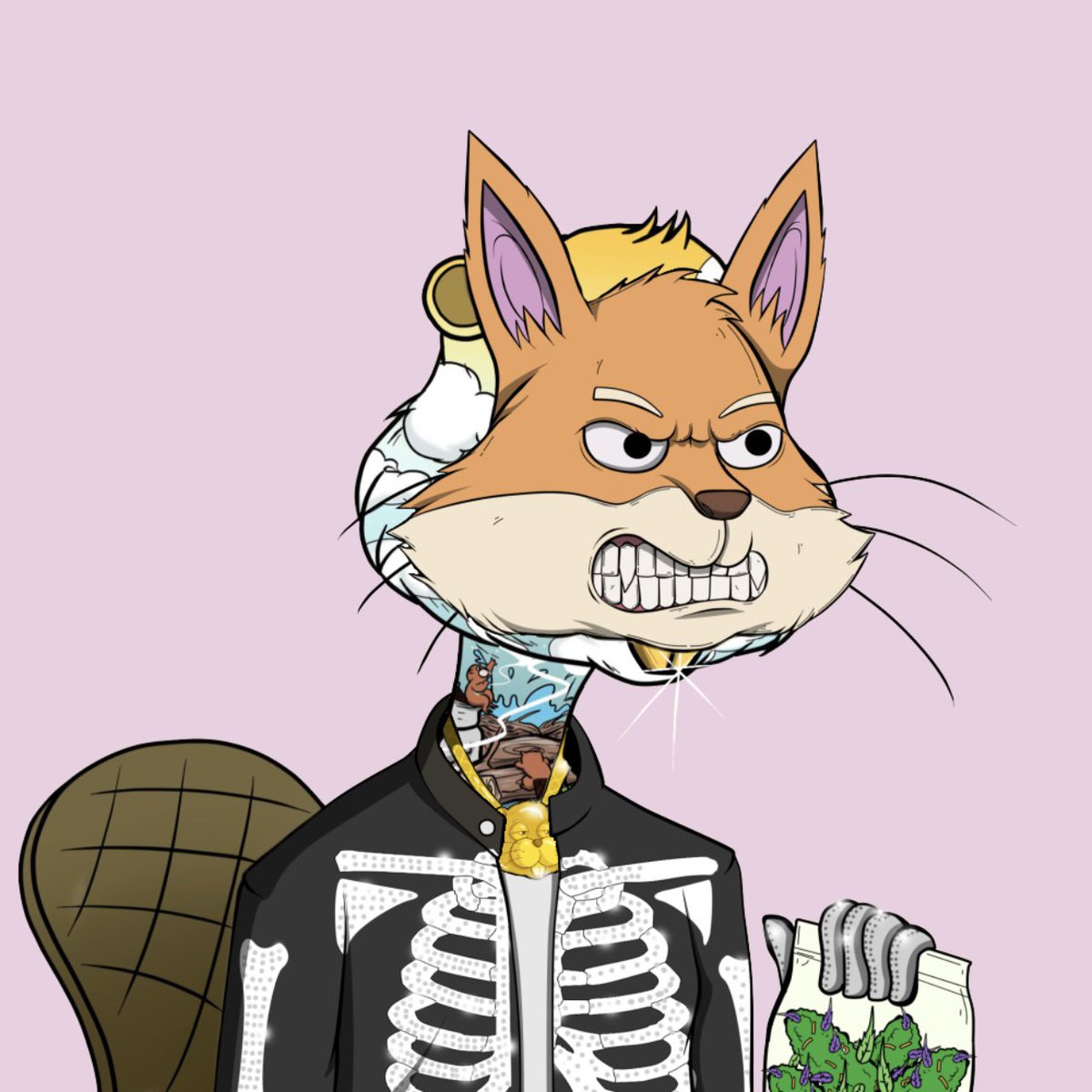 Just a reminder that owning multiple <a href="/BakedBeavers/">Baked Beavers</a> could eventually allow you to combine &amp; have something like this in the near future 

Most slept on project as of recently

#BEAVISH on the homies

*art edited by me*