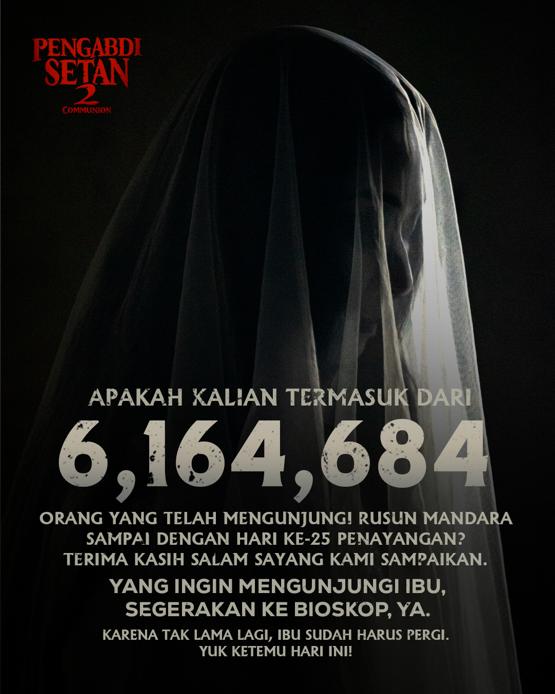 doyanfilmid's tweet photo. 6 juta ++ sudah ketemu ibu

Buat yang belum nonton ayo disegerakan, takut keburu pergi https://t.co/XkD0OQHOId
