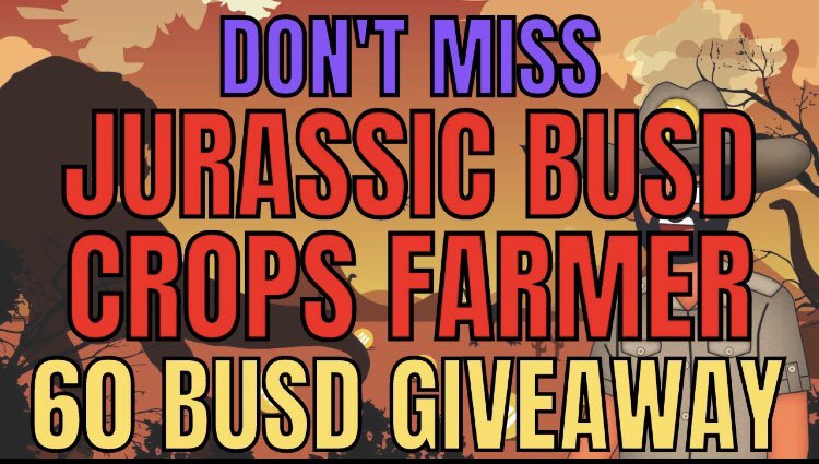 BUSDCropFarmer's tweet photo. New video by Yo Yo Yo #Crypto Rock
➡️https://t.co/lNmQjFSW99

Jurassic BUSD Crops Farmer
➡️https://t.co/Sh0EZc64GY

Telegram
➡️https://t.co/oCdG5ZLF5I

#Cryptocurrency #DeFi #BUSD #BSC #Staking #DApp #Invest #Airdrop #Farming #Stake #Miner #Farm #Giveaway #Free #BTC #Bitcoin #BNB https://t.co/jleJBzPQND