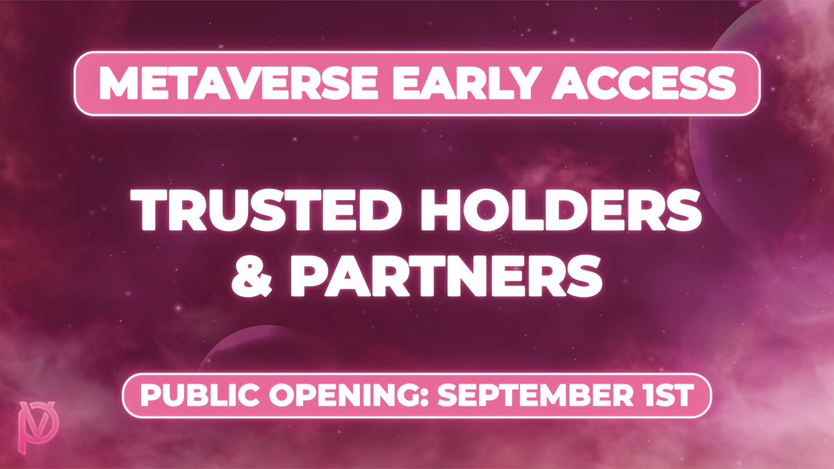 porn_verse's tweet image. ❤️‍🔥 PORNVERSE EARLY ACCESS ❤️‍🔥

The doors are already open for Trusted Holders and Partners. 👍

What to see inside:
💕The overall design
💕The official layouts and themes
💕Integrated contents in VR and cinema
💕Controls, functions, features, utilities, etc.
💕Partners