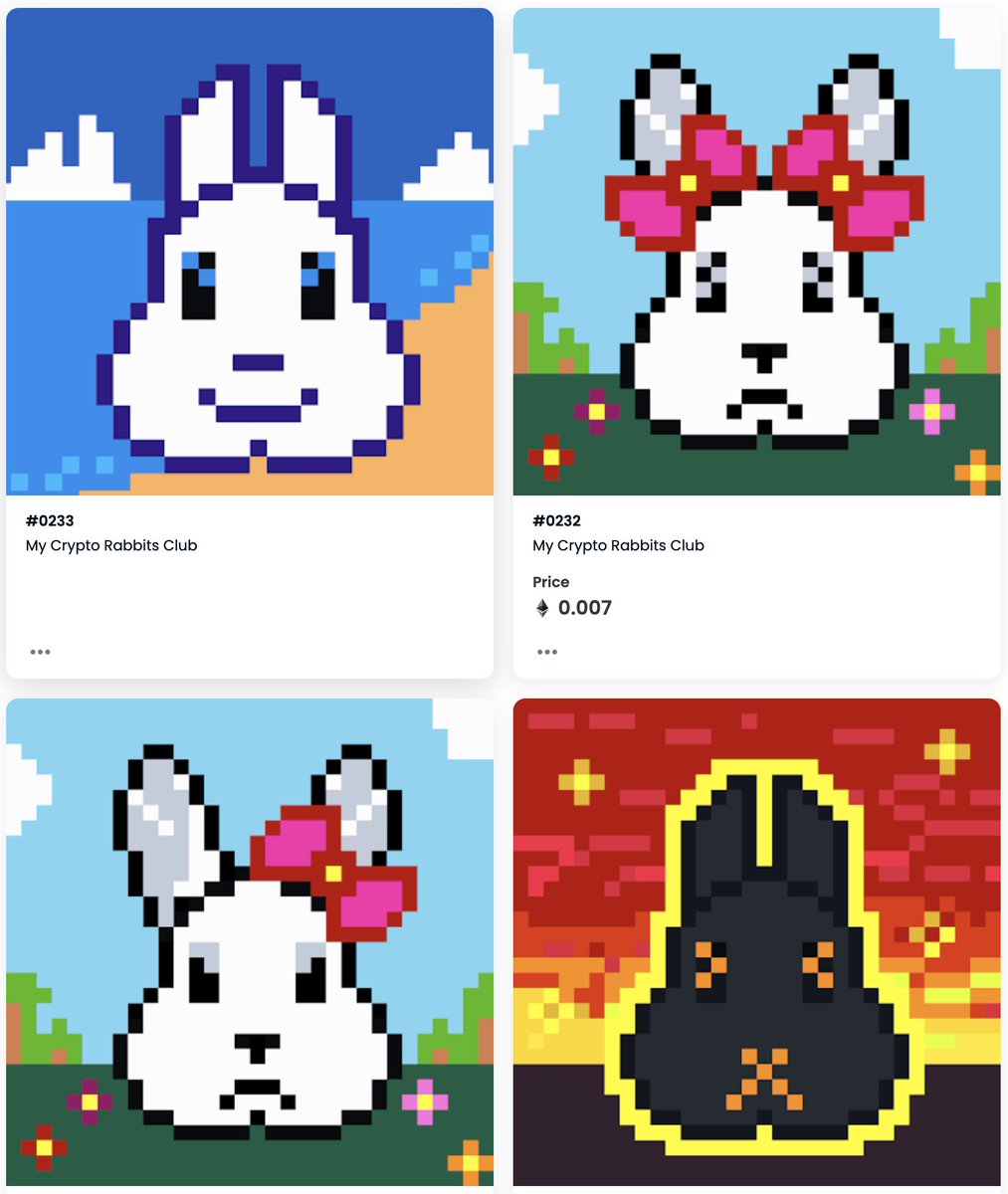 My Crypto Rabbits マイクラビ tweet media